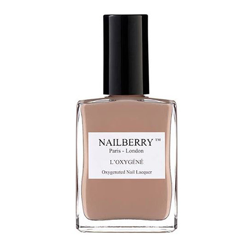 Nailberry Minty Fresh, 15ml/0.5 fl oz Nailberry Peony Blush on white background