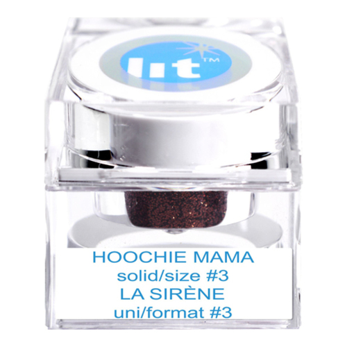 Lit Cosmetics Hoochie Mama Size #2 Glitter (Solid) on white background