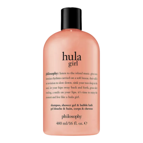 Philosophy Hula Girl Shower Gel on white background