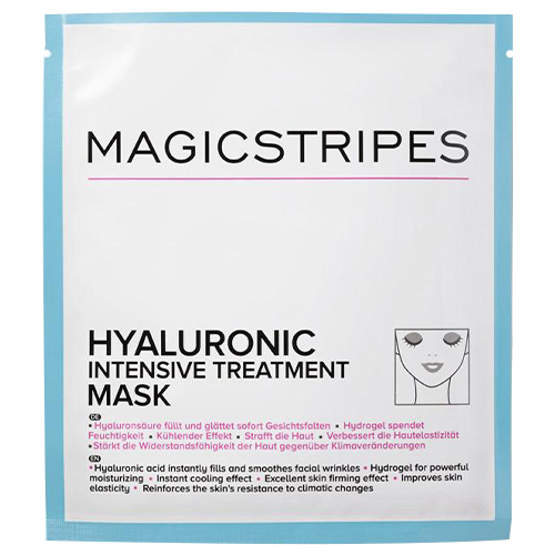 Magicstripes Hyaluronic Intensive Treatment Mask - 3 Masks, 1 set Magicstripes Hyaluronic Intensive Treatment Mask - 3 Masks on white background