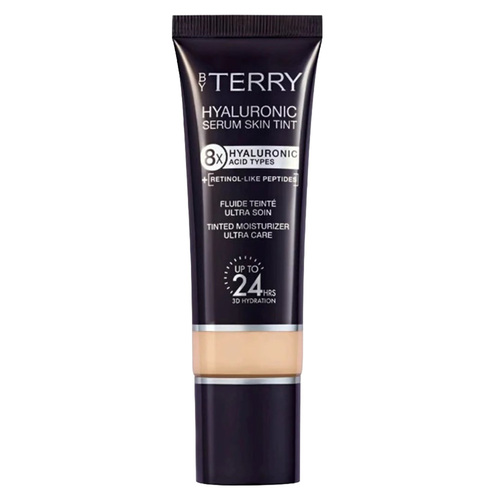 By Terry Hyaluronic Serum Skin Tint - N1 Porcelain Glow, 30ml/1.01 fl oz By Terry Hyaluronic Hydra-Foundation 100C - Fair on white background