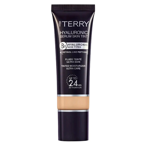 By Terry Hyaluronic Serum Skin Tint - N1 Porcelain Glow, 30ml/1.01 fl oz By Terry Hyaluronic Hydra-Foundation 100C - Fair on white background