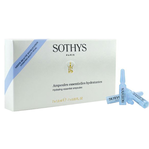 Sothys Oxy-Essential Ampoules, 7 x 1.5ml/0.05 fl oz Sothys Brightening Essential Ampoules on white background