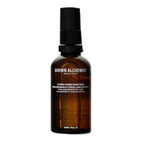 Grown Alchemist Hydra-Hand Sanitiser - Tri-Hyaluronan Complex, Corallina Extract, 50ml/1.7 fl oz Grown Alchemist Hydra-Hand Sanitiser - Tri-Hyaluronan Complex, Corallina Extract on white background