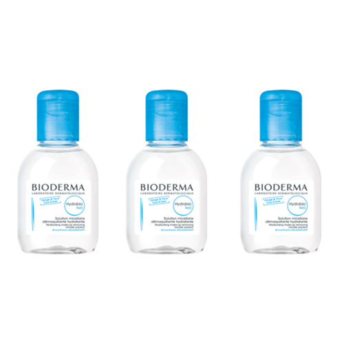 Bioderma Hydrabio Trio H2O, 1 set Bioderma Hydrabio Trio H2O on white background