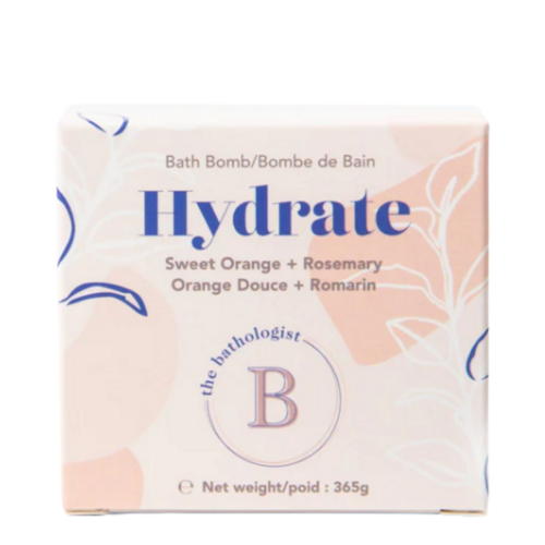 The Bathologist Hydrate Bath Bomb, 365g/12.88 oz The Bathologist Hydrate Bath Bomb on white background