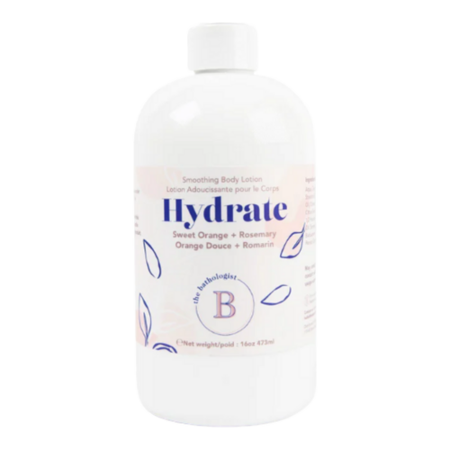 The Bathologist Hydrate Smoothing Body Lotion on white background