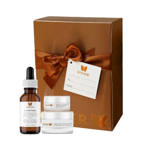 VivierSkin Hydrated Skin Gift Set, 1 set VivierSkin Hydrated Skin Gift Set on white background