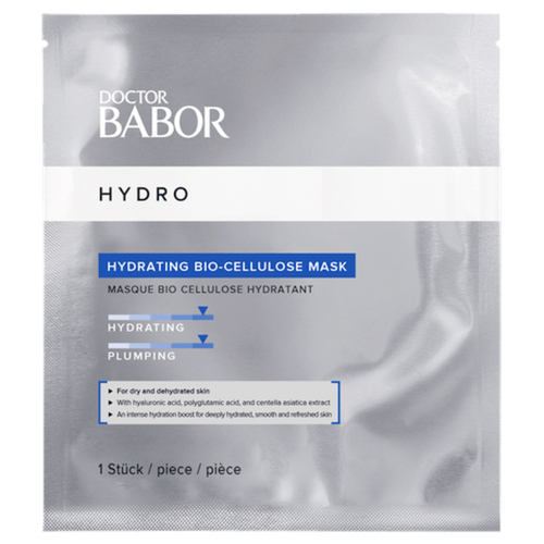 Babor Hydrating Bio-Cellulose Mask, 1 piece Babor Hydrating Bio-Cellulose Mask on white background