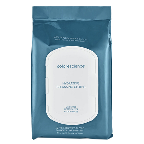 Colorescience Hydrating Cleansing Cloths, 30 sheets Colorescience Hydrating Cleansing Cloths on white background
