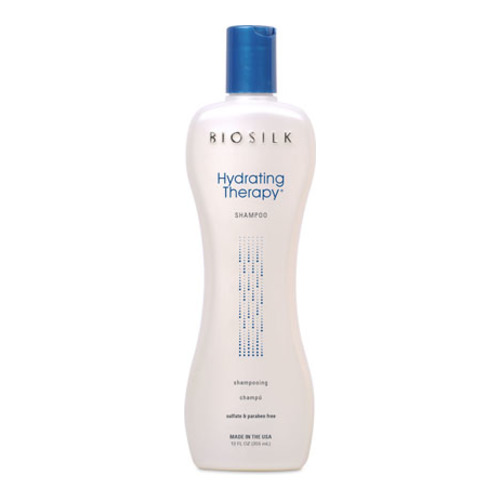 Biosilk  Hydrating Therapy Shampoo on white background