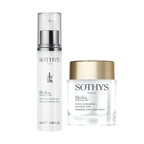 Sothys Hydrating satin cream + Intensive hydrating serum Set, 1 set