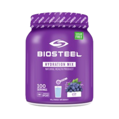 BioSteel Hydration Mix Grape on white background