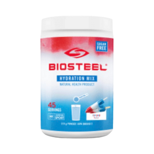 BioSteel Hydration Mix Ice Pop on white background