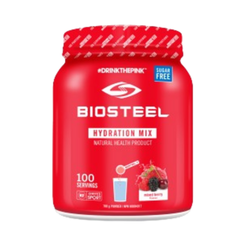 BioSteel Hydration Mix Mixed Berry, 140g/4.94 oz BioSteel Hydration Mix Mixed Berry on white background