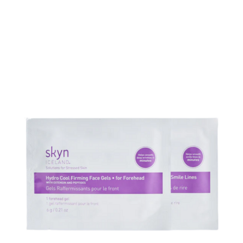 Skyn Iceland Hydro Cool Firming Face Gels, 1 set Skyn Iceland Hydro Cool Firming Face Gels on white background