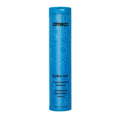Amika Hydro Rush Intense Moisture Shampoo, 275ml/9.2 fl oz Amika Hydro Rush Intense Moisture Shampoo on white background