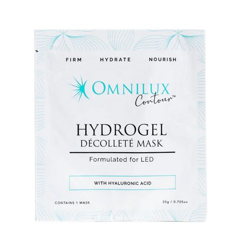Omnilux Hydrogel Decollete Mask, 12 pieces