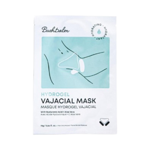 Bushbalm Hydrogel Vajacial Mask (Side Strips) on white background
