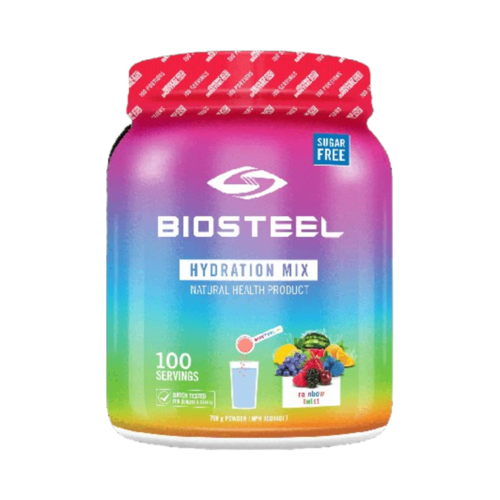 BioSteel Hydration Mix Rainbow Twist on white background