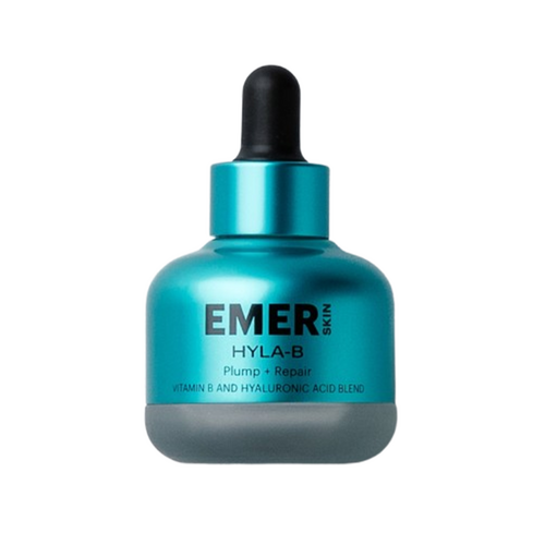 Emer Skin Hyla-B Vitamin B + Hyaluronic Acid Serum, 30ml/1 fl oz Emer Skin Hyla-B Vitamin B + Hyaluronic Acid Serum on white background