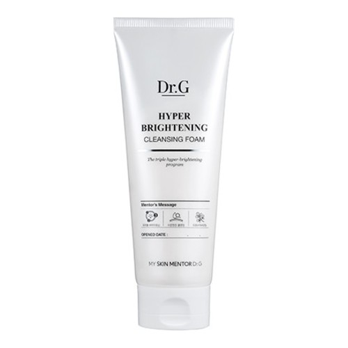 Dr G Hyper Brightening Cleansing Foam, 150ml/5.1 fl oz Dr G Hyper Brightening Cleansing Foam on white background