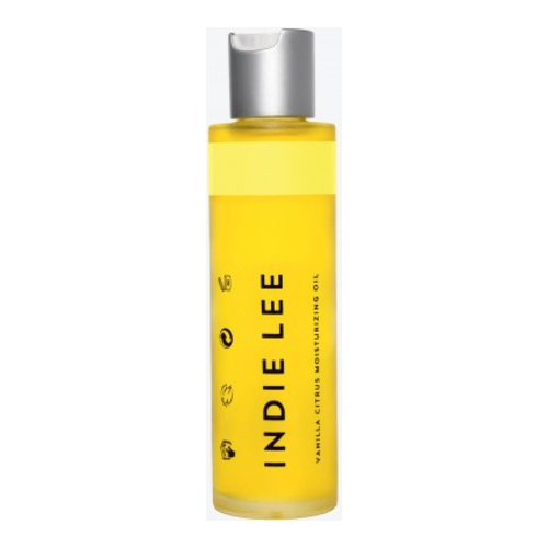 Indie Lee Vanilla Citrus Moisturizing Oil, 118ml/4 fl oz Indie Lee Lavender Chamomile Moisturizing Oil on white background
