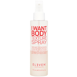 I Want Body Texture Spray on white background