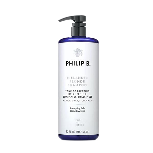 Philip B Botanical Icelandic Blonde Shampoo, 947ml/32 fl oz Philip B Botanical Icelandic Blonde Shampoo on white background