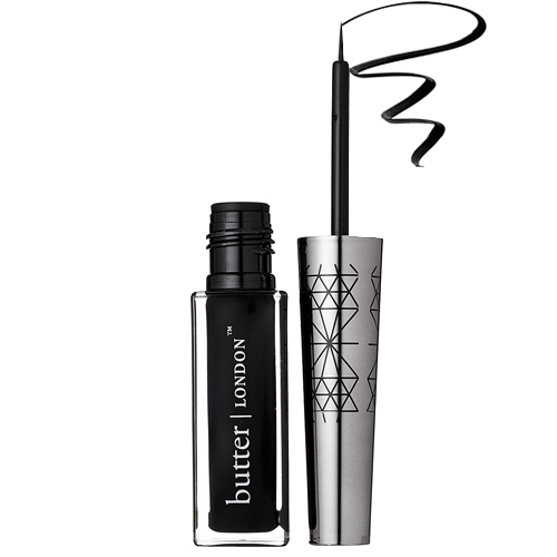 butter LONDON Iconoclast Infinite Lacquer Liner - Brilliant Black, 2.2ml/0.1 fl oz butter LONDON Iconoclast Infinite Lacquer Liner - Brilliant Black on white background