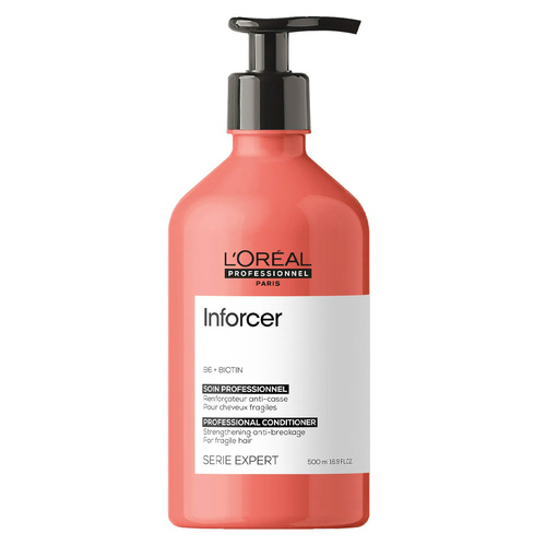 L'oreal Professional Paris Inforcer Conditioner, 500ml/16.9 fl oz Loreal Professional Paris Inforcer Conditioner on white background