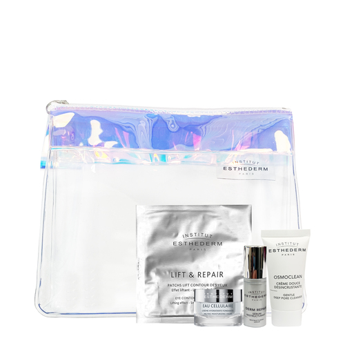Institut Esthederm Essential Kit, 5 pieces Naturally Yours Institut Esthederm Essential Kit on white background