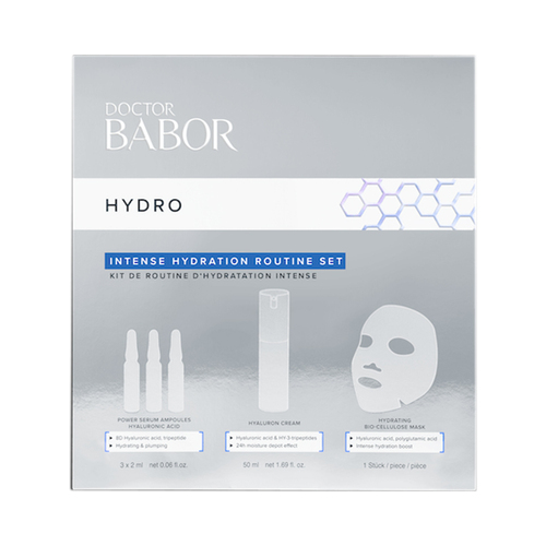 Babor Intense Hydration Routine Set on white background