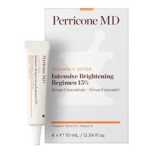 Perricone MD Intensive Brightening Regimen 15%, 4 x 10ml/0.3 fl oz Perricone MD Intensive Brightening Regimen 15% on white background