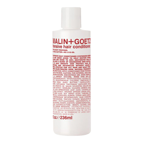 Malin + Goetz Intensive Hair Conditioner, 113g/3.99 oz Malin + Goetz Intensive Hair Conditioner on white background