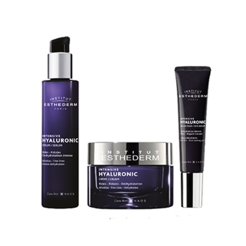 Institut Esthederm Intensive Hyaluronic Trio on white background