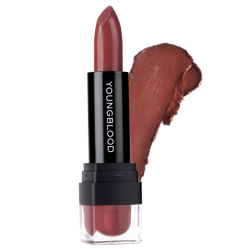Youngblood Intimatte Mineral Matte Lipstick - Charm, 4g/0.14 oz Youngblood Intimatte Mineral Matte Lipstick - Boudoir on white background