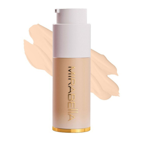 Mirabella Invincible For All Foundation - D200 Deep, 30ml/1.01 fl oz Mirabella Invincible For All Foundation - D200 Deep on white background