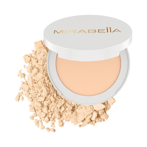 Mirabella Invincible For All Powder Foundation - D14 Deep, 10g/0.35 oz Mirabella Invincible For All Powder Foundation - D14 Deep on white background
