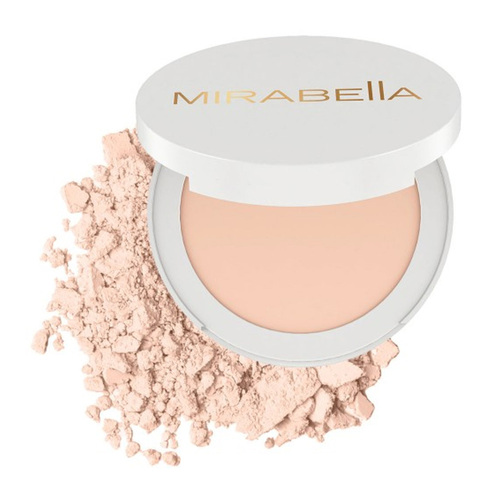 Mirabella Invincible For All Powder Foundation - D14 Deep, 10g/0.35 oz Mirabella Invincible For All Powder Foundation - D14 Deep on white background