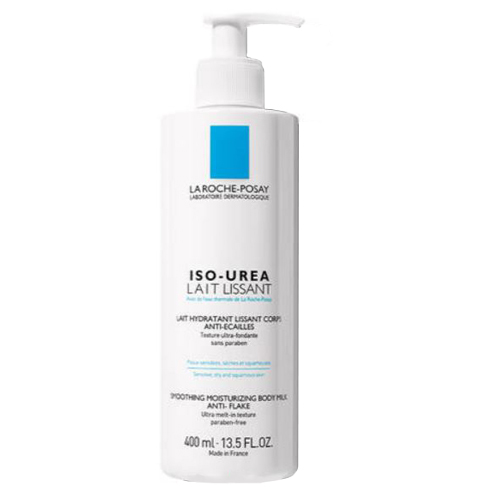 La Roche Posay Iso-Urea Milk, 400ml/13.5 fl oz La Roche Posay Iso-Urea Milk on white background