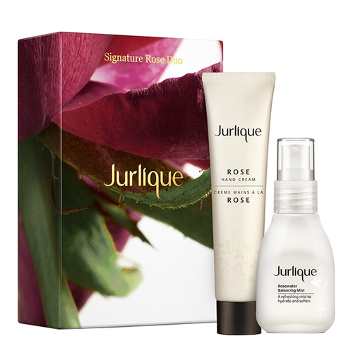 Jurlique Signature Rose Duo on white background