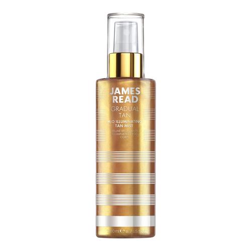 James Read GRADUAL TAN H2O Illuminating Tan Mist Body, 200ml/6.8 fl oz James Read GRADUAL TAN H2O Illuminating Tan Mist Body on white background