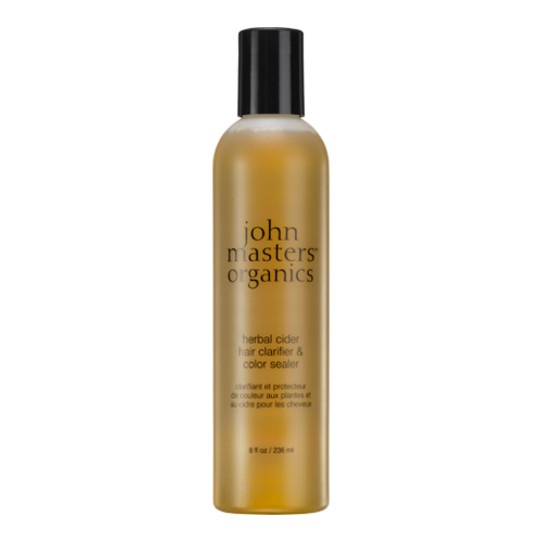 John Masters Organics Herbal Cider Hair Clarifier and Color Sealer on white background