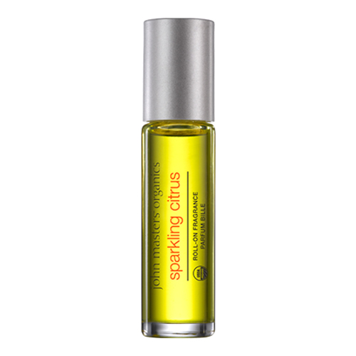 John Masters Organics Sparkling Citrus Roll On Fragrance, 10ml/0.3 fl oz John Masters Organics Sparkling Citrus Roll On Fragrance on white background
