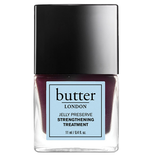 butter LONDON Jelly Perserves - Sheer Strengthening Nail Treatment - Victoria Plum, 11ml/0.4 fl oz