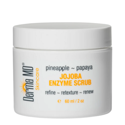Derma MD Jojoba Enzyme Scrub, 60ml/2.03 fl oz Derma MD Jojoba Enzyme Scrub on white background