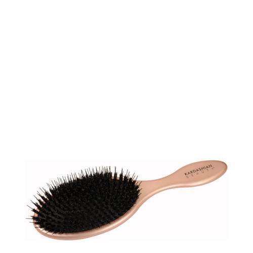 Kardashian Beauty Boar & Nylon Paddle Brush on white background