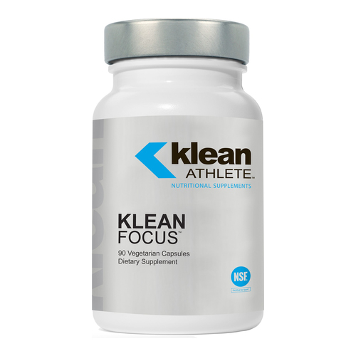 Klean Athlete Klean Focus (Cognitive Support), 60 capsules Klean Athlete Klean Focus (Cognitive Support) on white background