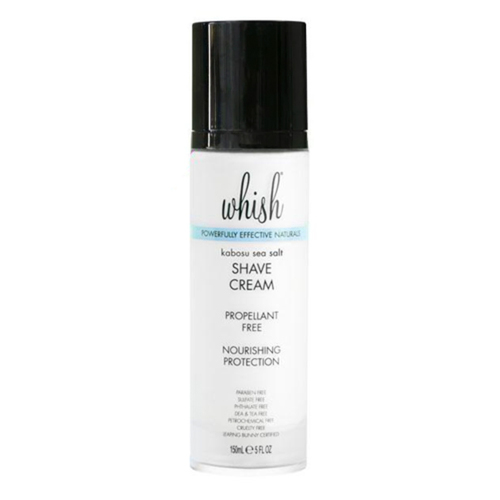 Whish Kabosu Sea Salt Shave Cream, 150ml/5 fl oz Whish Kabosu Sea Salt Shave Cream on white background
